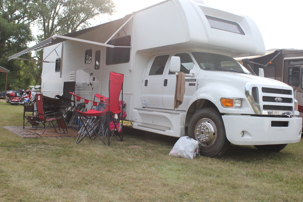 RV Sites at the RideNRest Campground in Sturgis